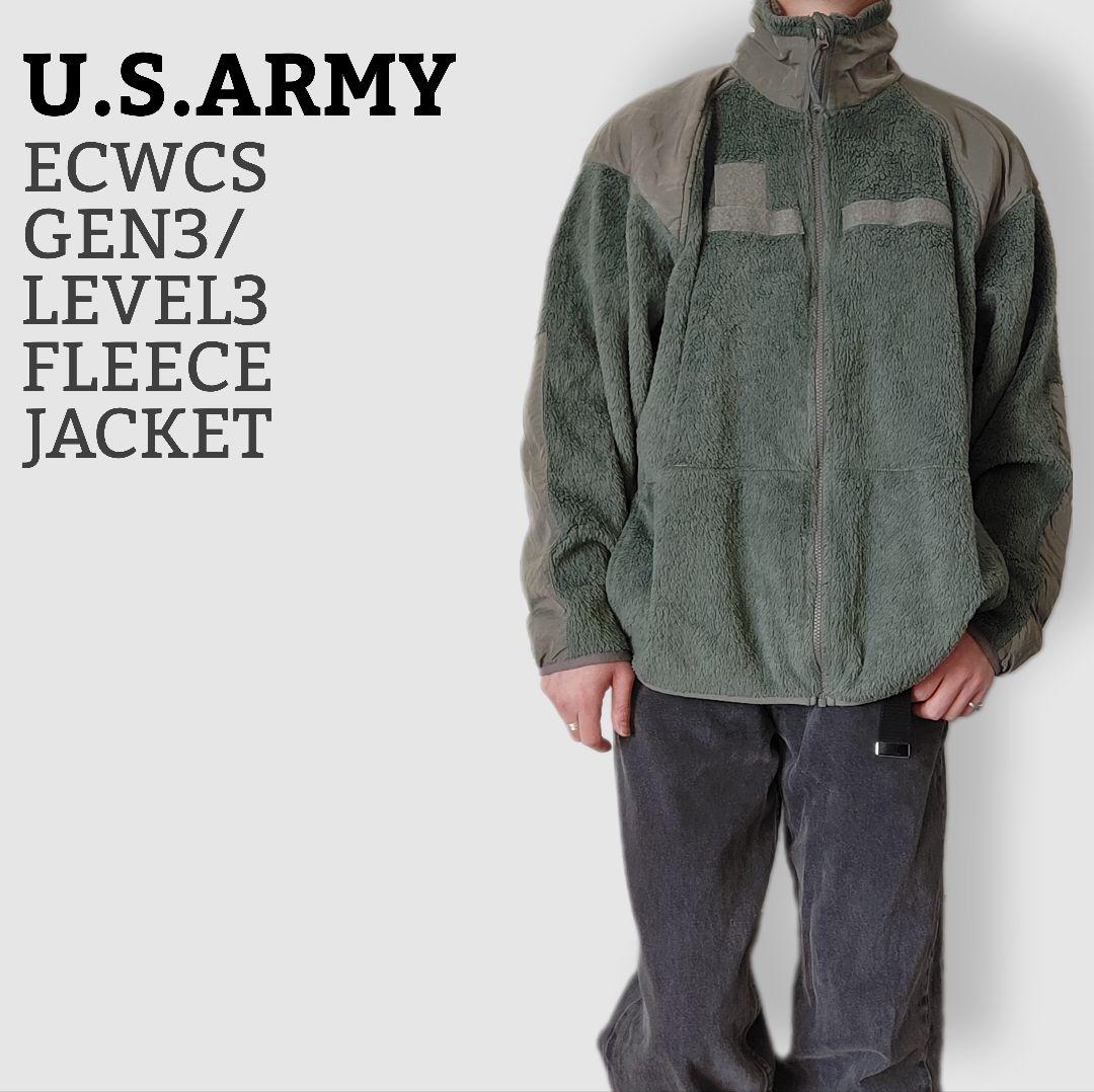 [U.S.ARMY] ECWCS GEN3 LEVEL3 fleece jacket / L
