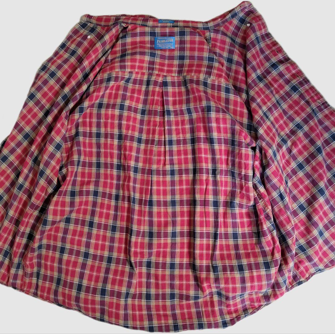[PENDLETON] button down check shirt / XL