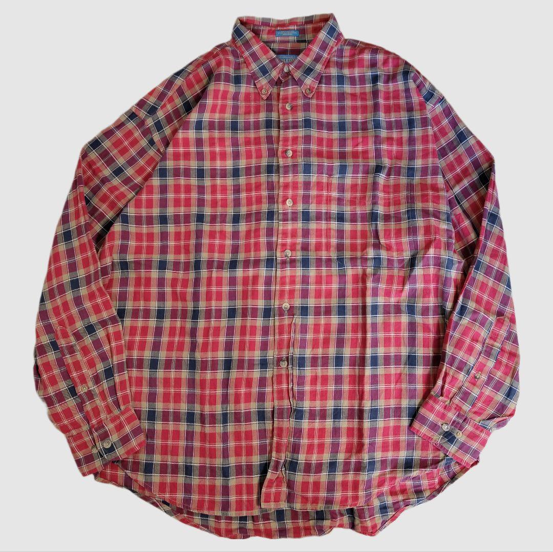[PENDLETON] button down check shirt / XL