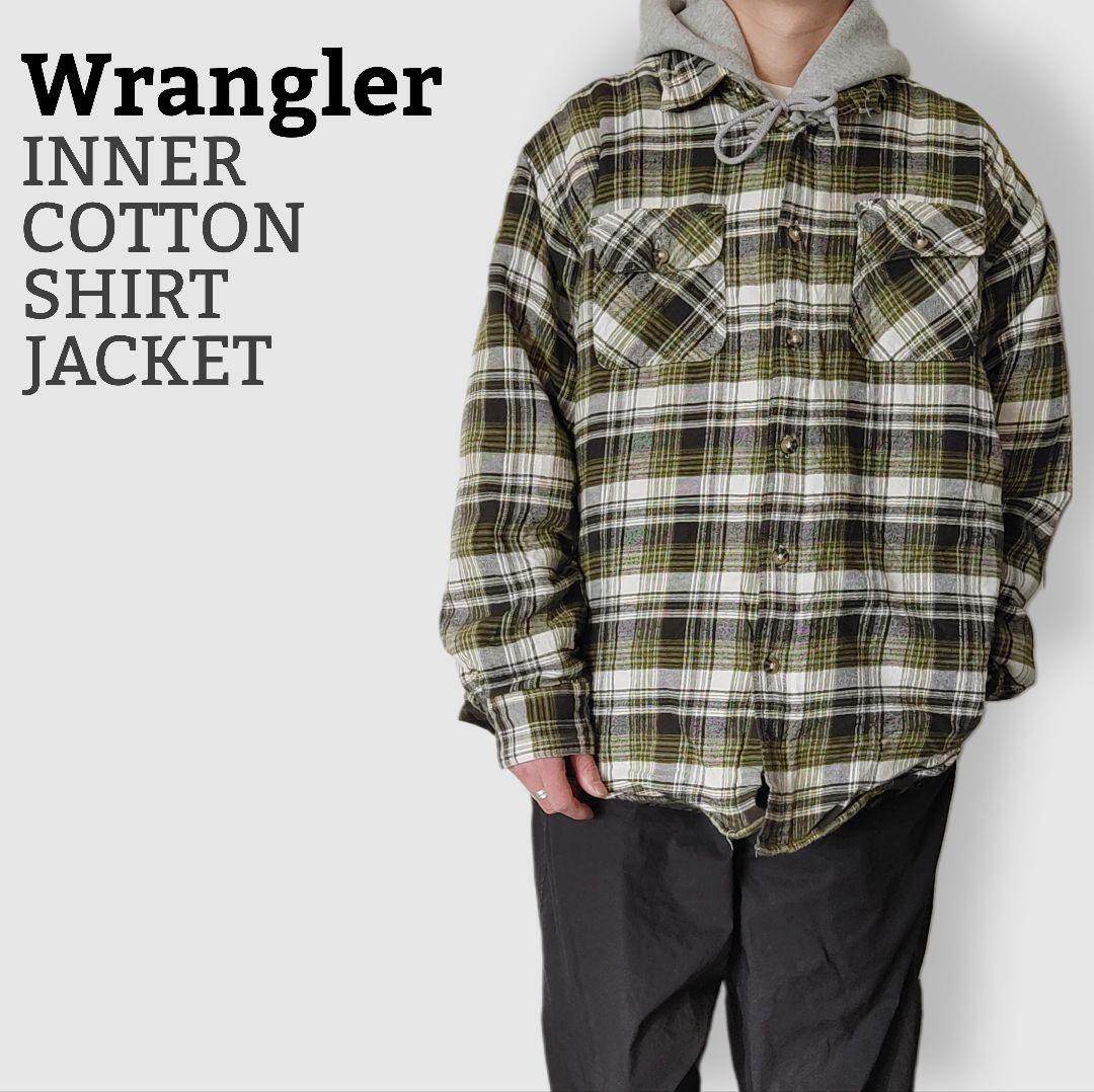 [Wrangler] inner cotton shirt jacket