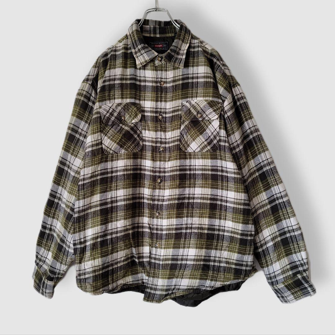 [Wrangler] inner cotton shirt jacket