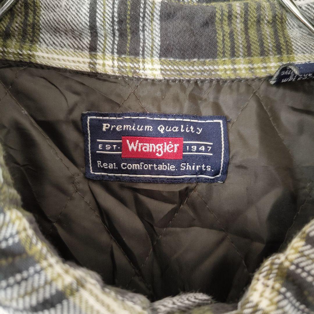 [Wrangler] inner cotton shirt jacket