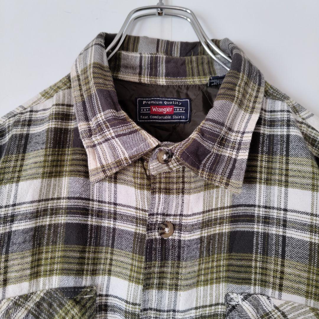 [Wrangler] inner cotton shirt jacket