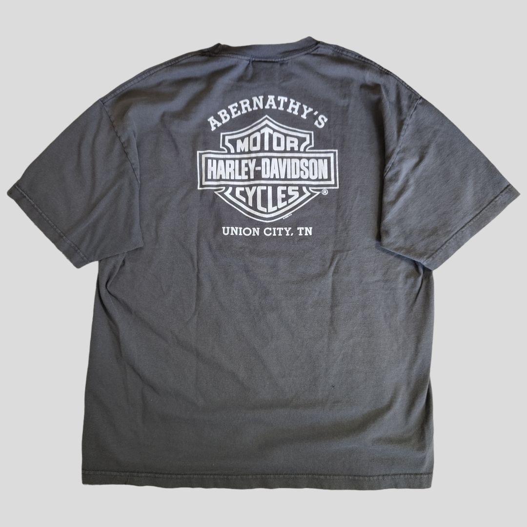 [HARLEY DAVIDSON] print t-shirt / XL