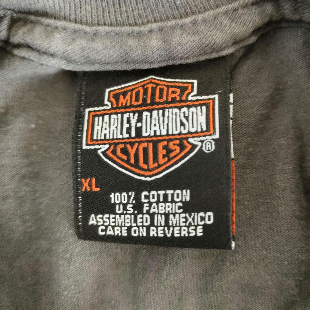 [HARLEY DAVIDSON] print t-shirt / XL