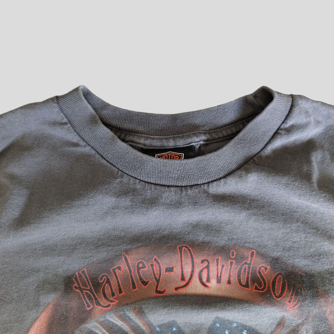 [HARLEY DAVIDSON] print t-shirt / XL