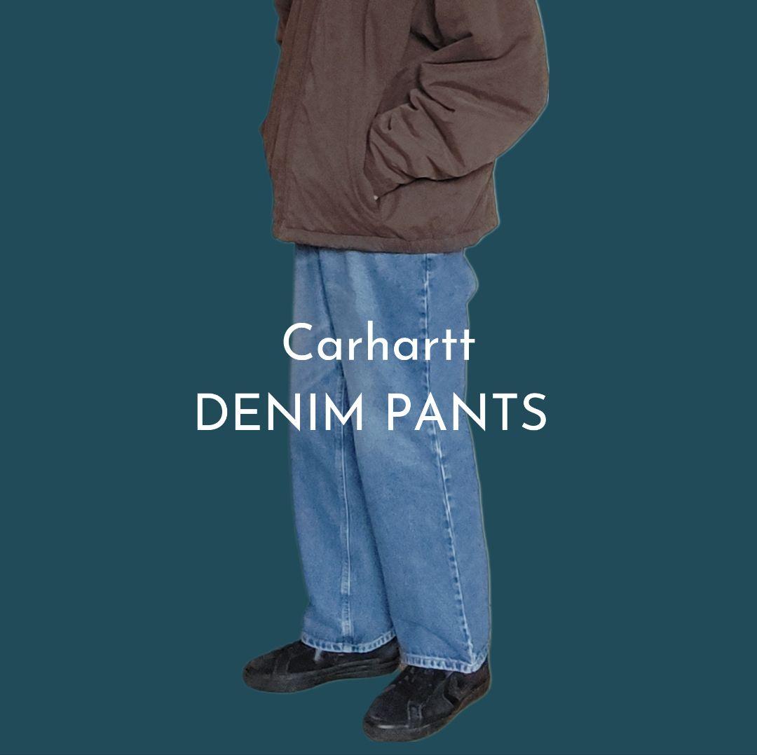 [Carhartt] straight denim pants / 36×30