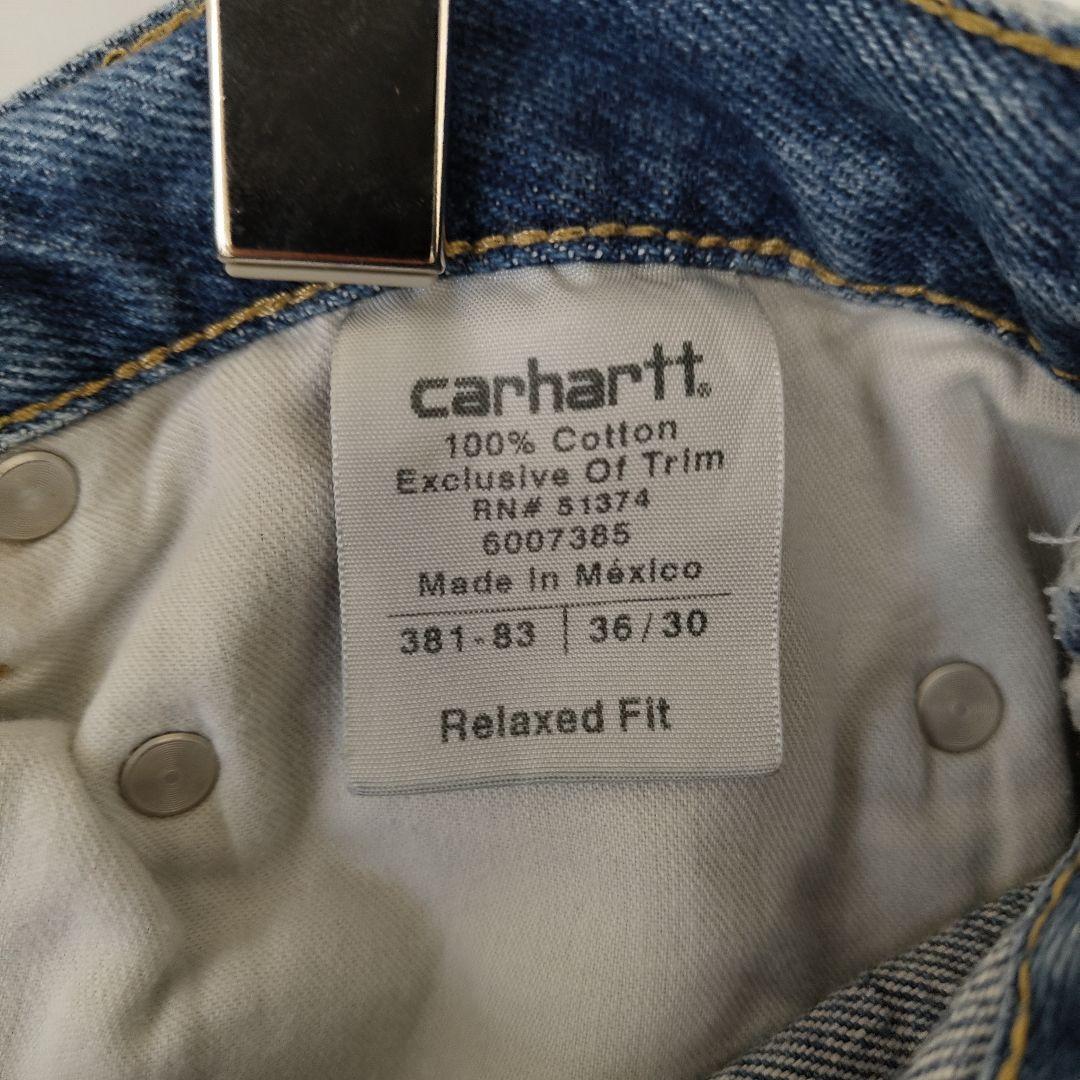 [Carhartt] straight denim pants / 36×30