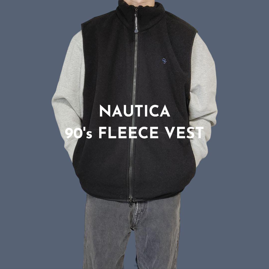 [NAUTICA COMPETITION] 90s fleece vest / XL