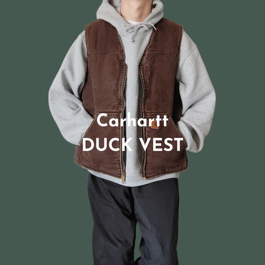 [Carhartt] duck vest / L