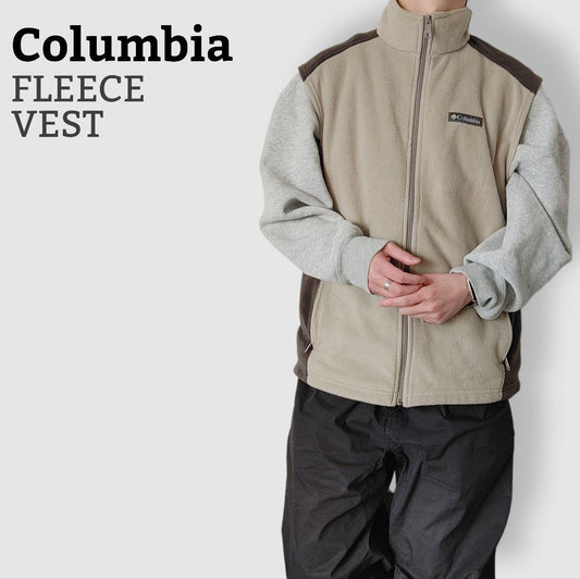 [Columbia] fleece vest / L