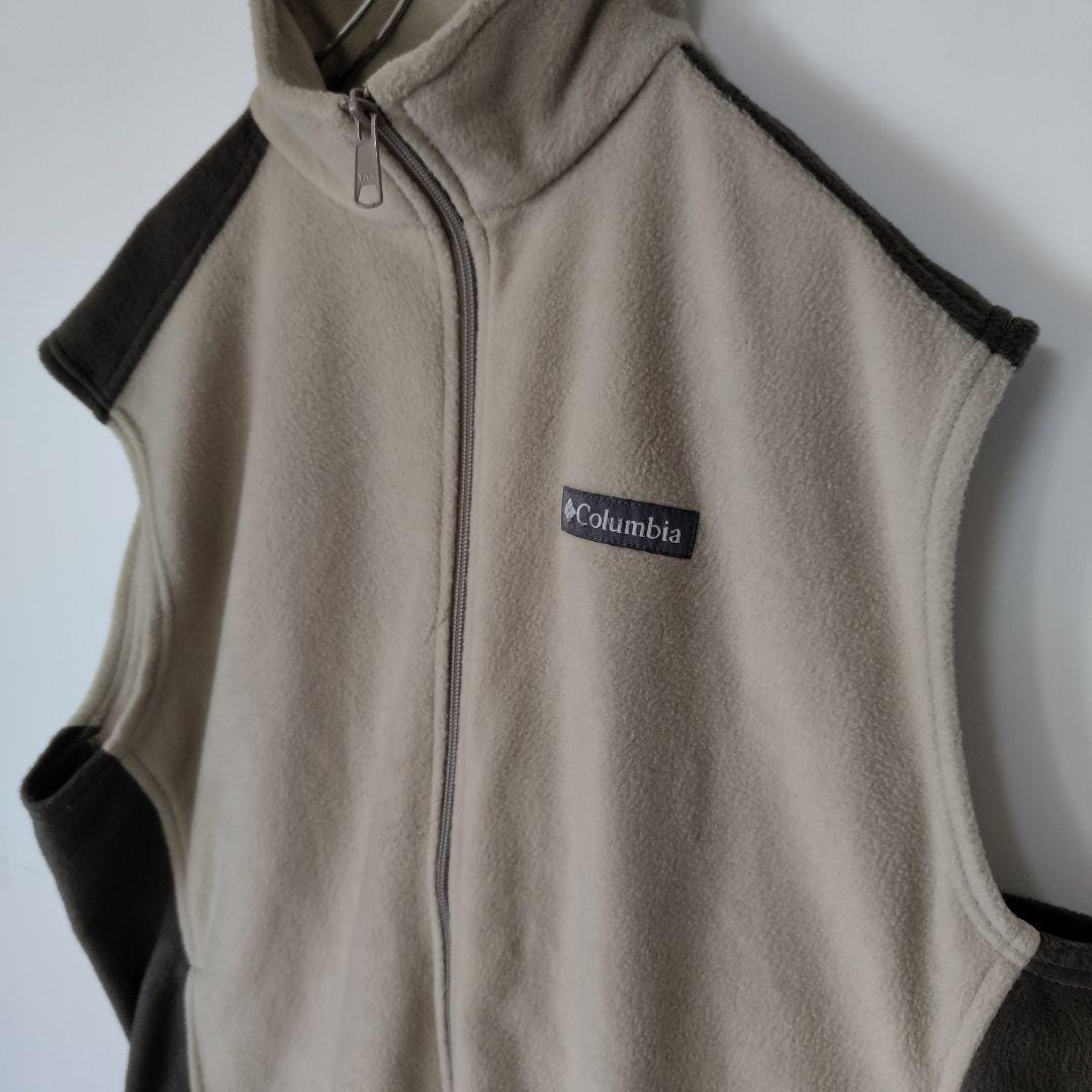 [Columbia] fleece vest / L
