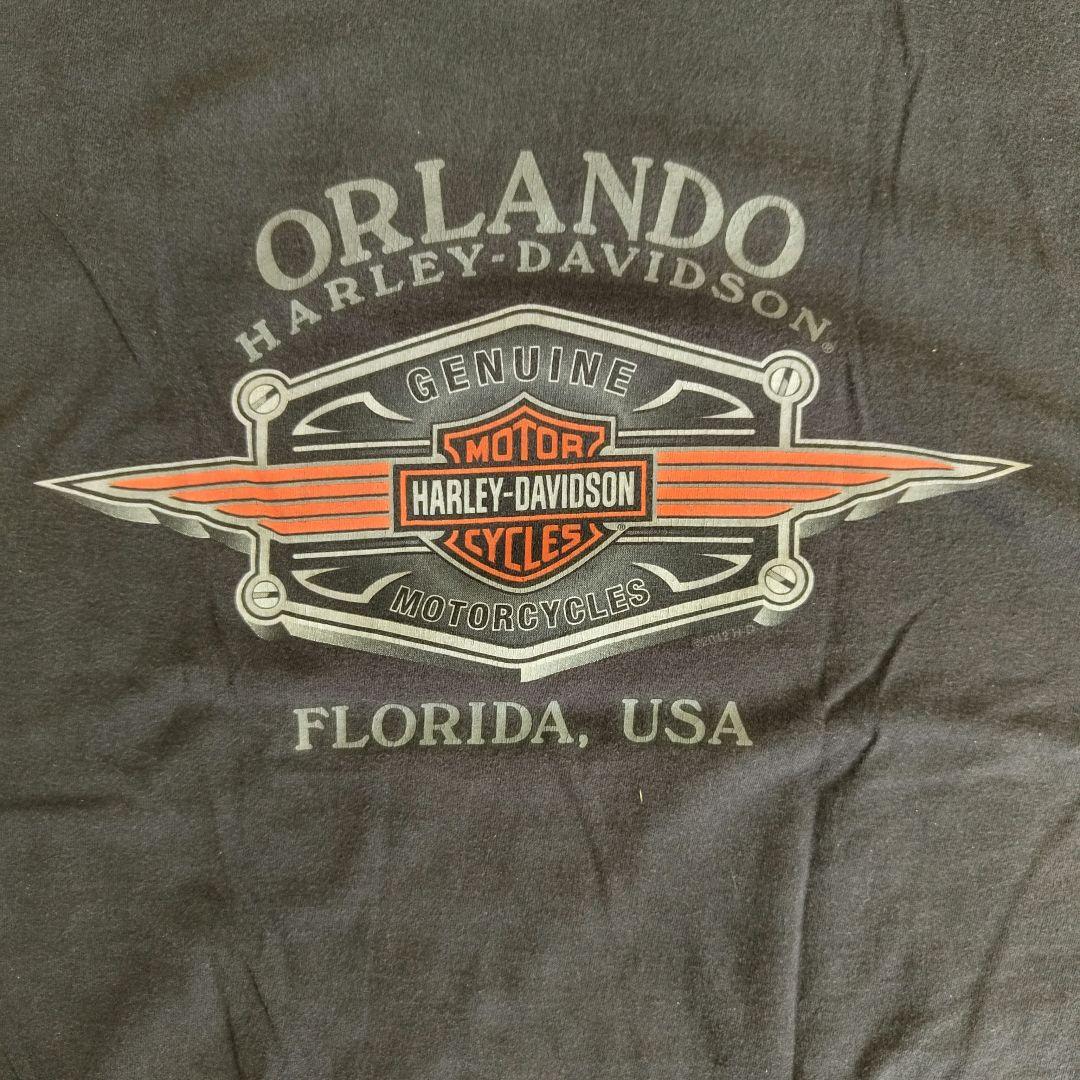 [HARLEY DAVIDSON] print t-shirt / M