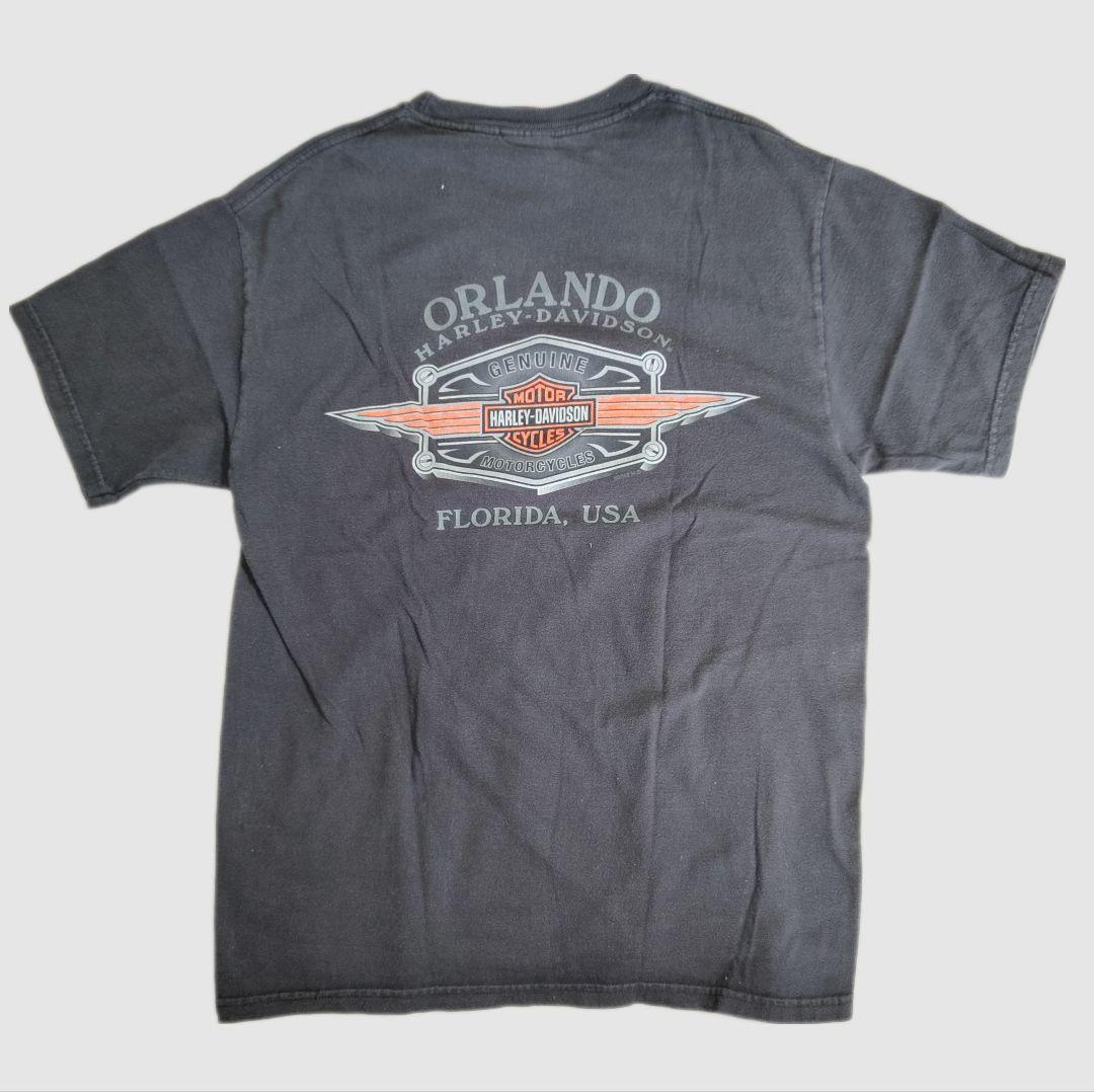 [HARLEY DAVIDSON] print t-shirt / M