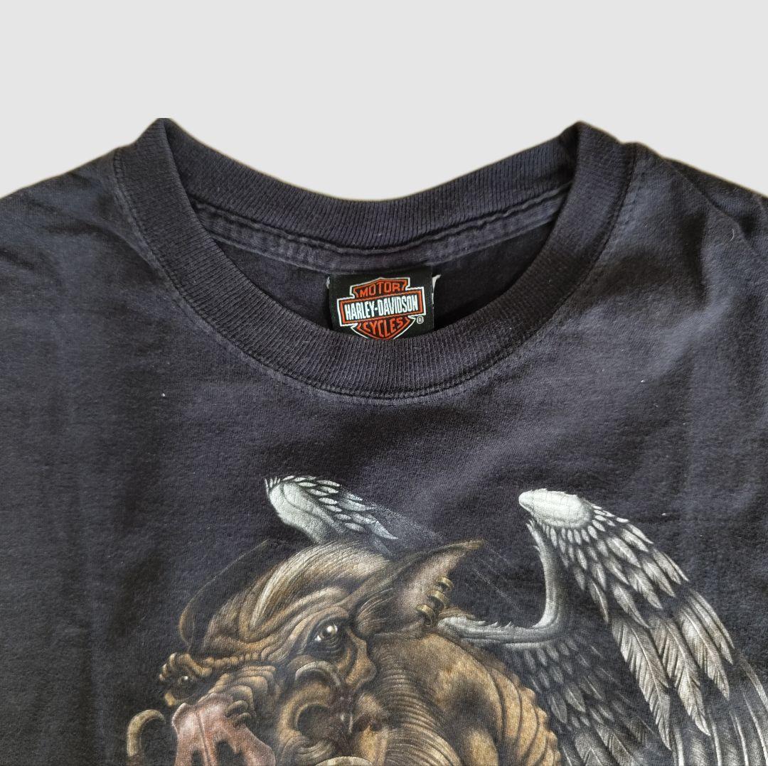 [HARLEY DAVIDSON] print t-shirt / M