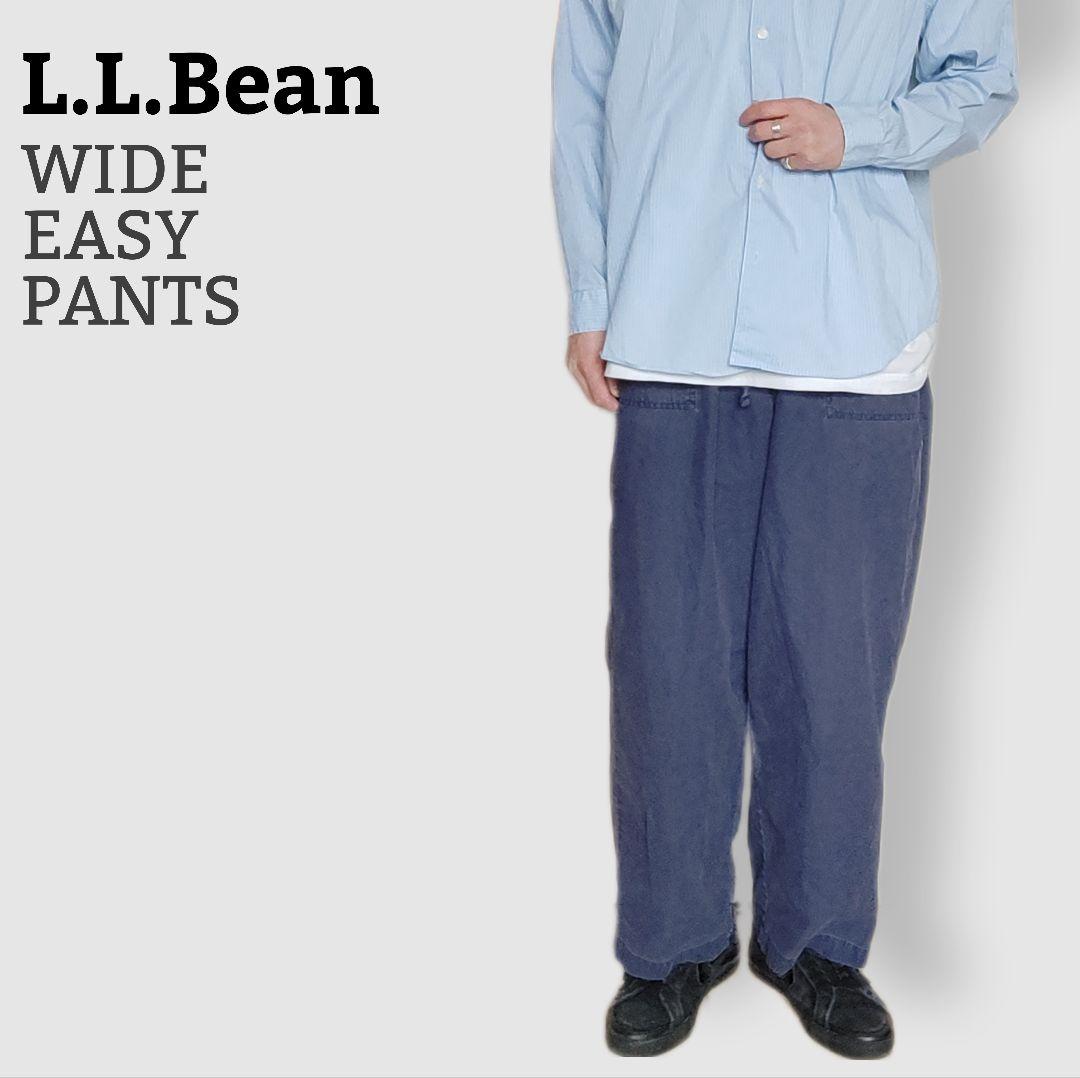 [L.L.Bean] wide easy pants / XL