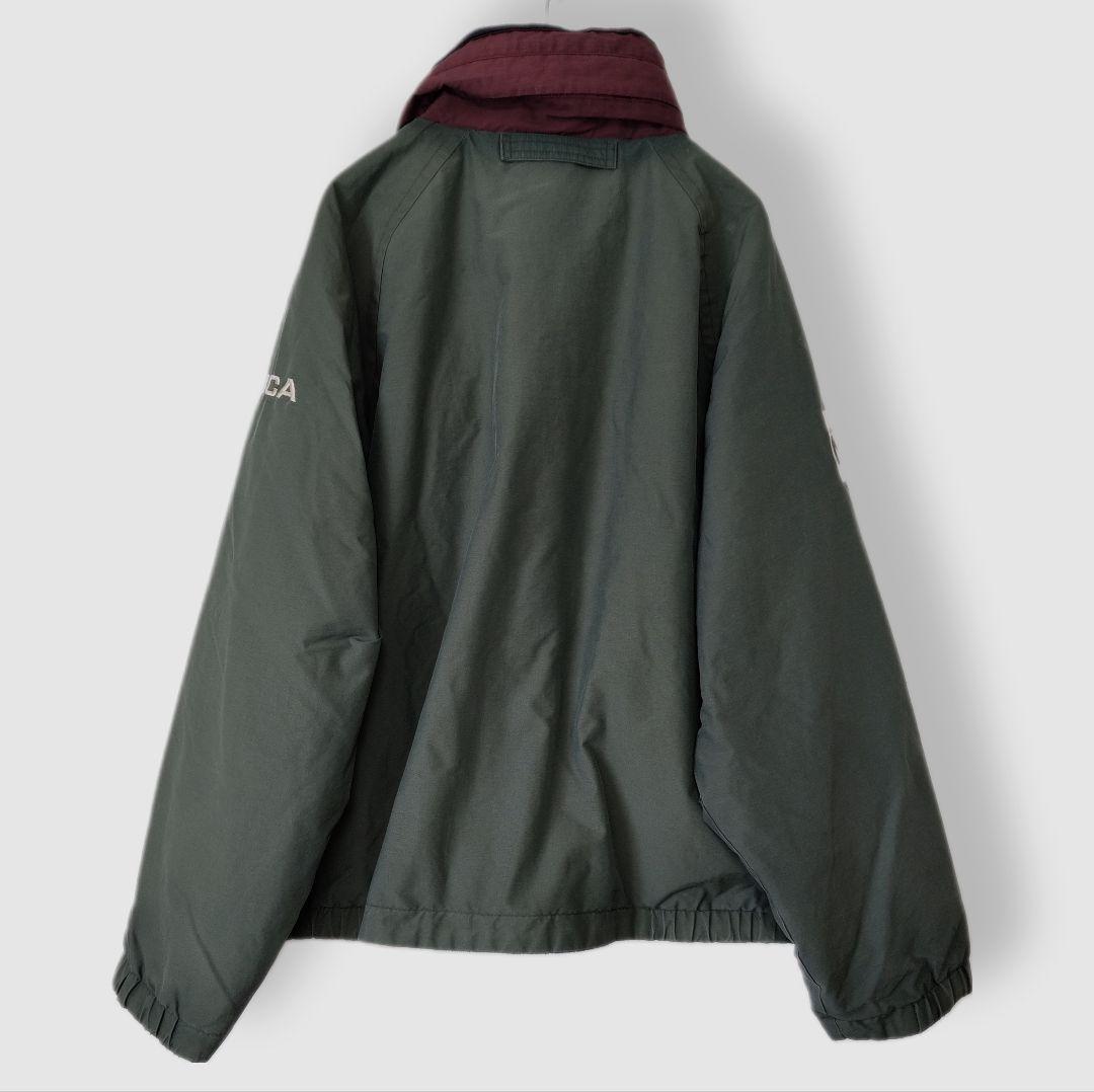 [NAUTICA] 90s reversible nylon jacket