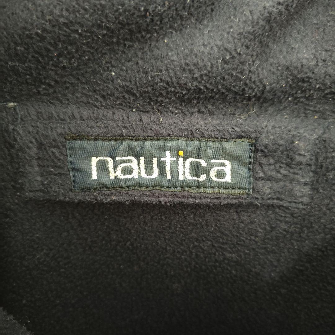 [NAUTICA] 90s reversible nylon jacket