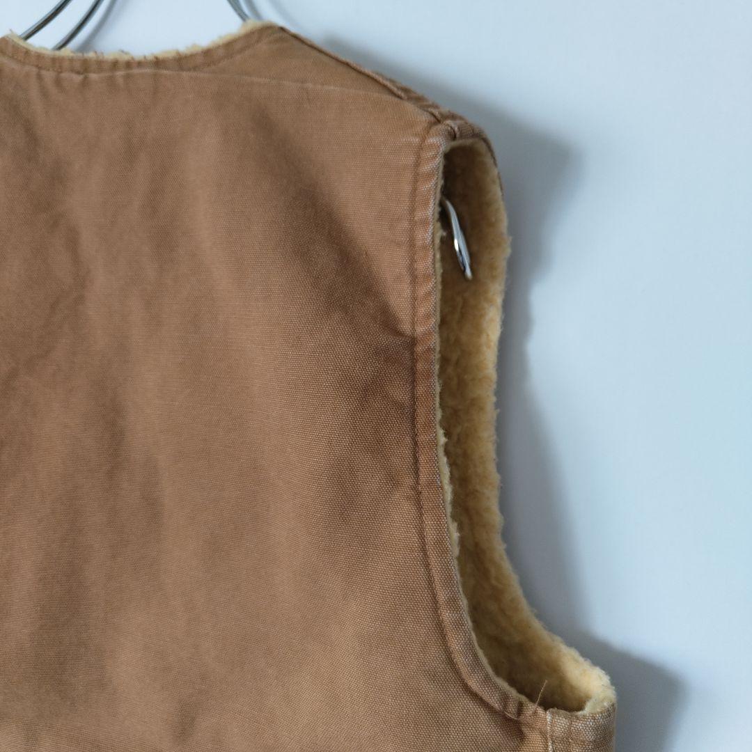 [Carhartt] 80's duck vest, made in USA / S