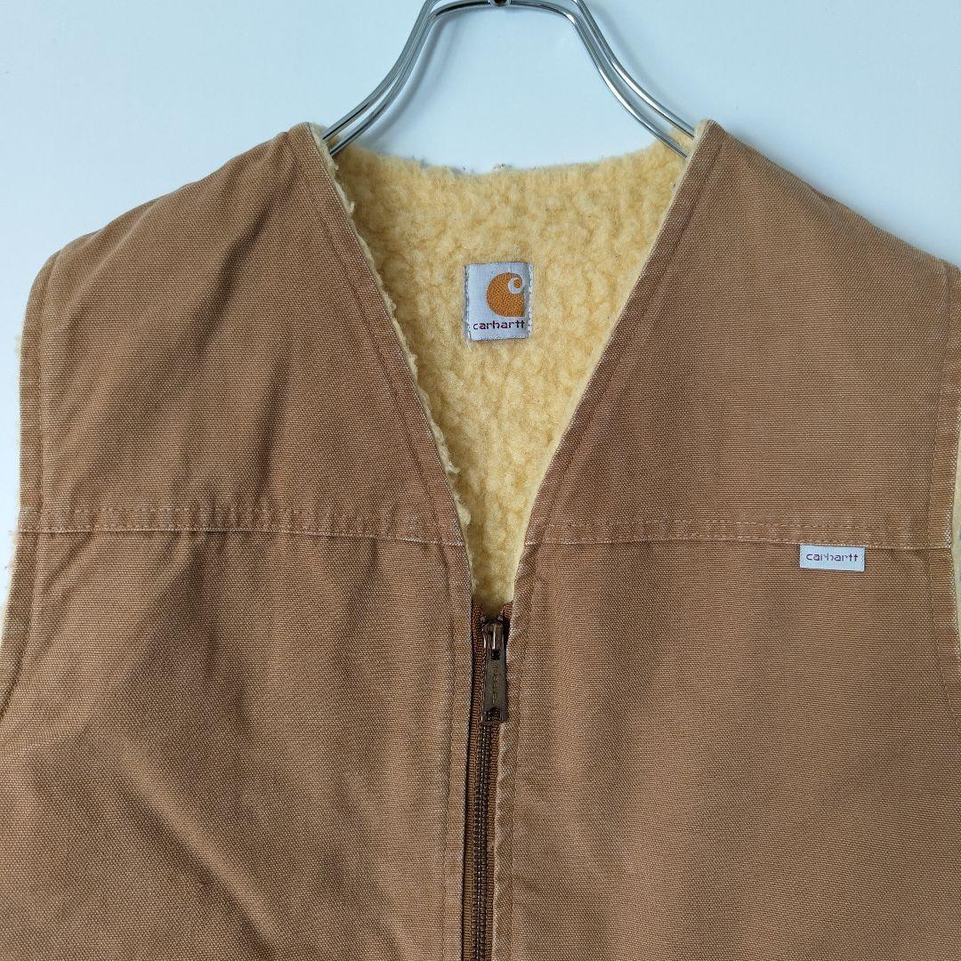 [Carhartt] 80's duck vest, made in USA / S