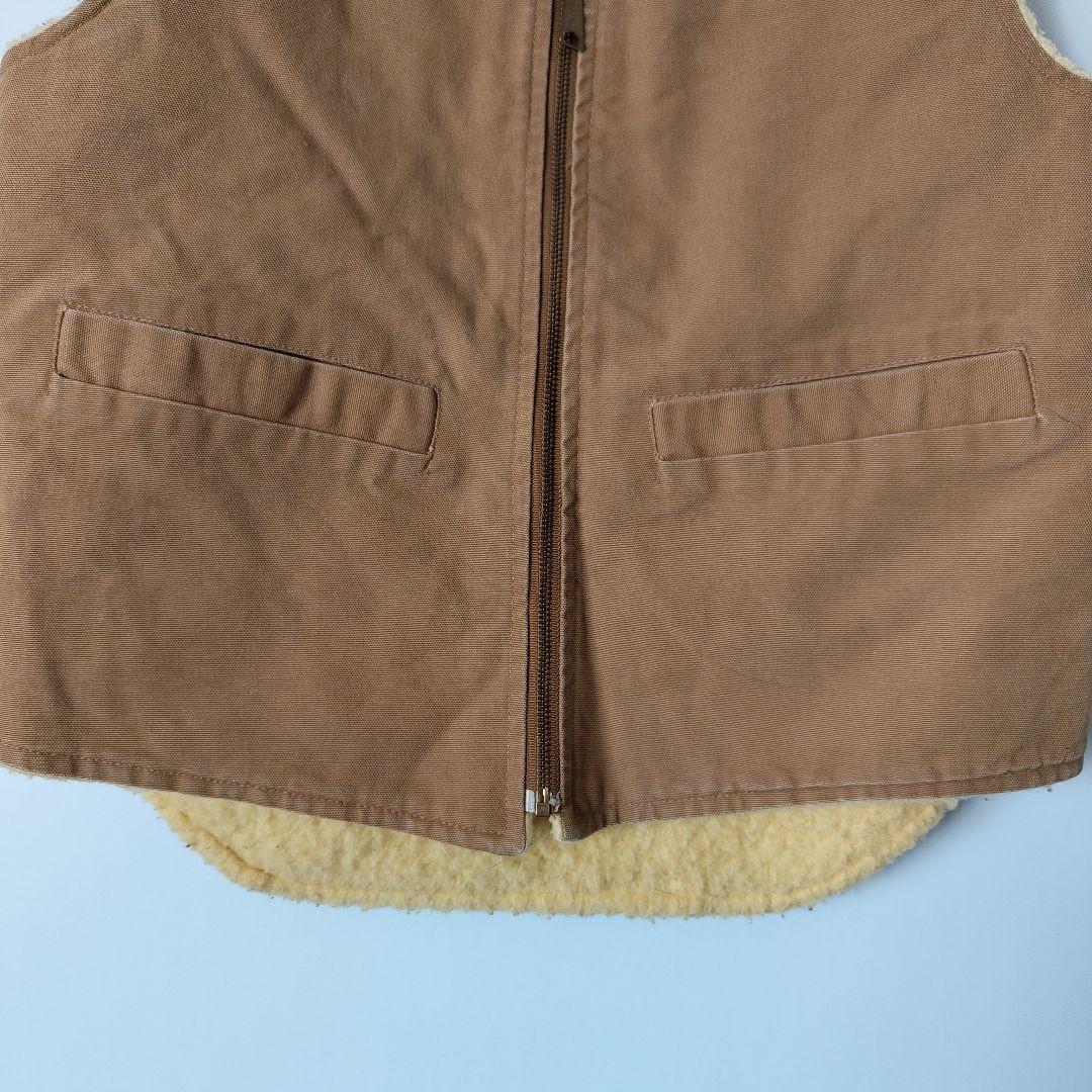 [Carhartt] 80's duck vest, made in USA / S