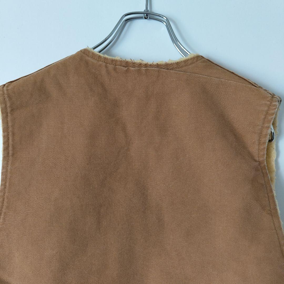 [Carhartt] 80's duck vest, made in USA / S