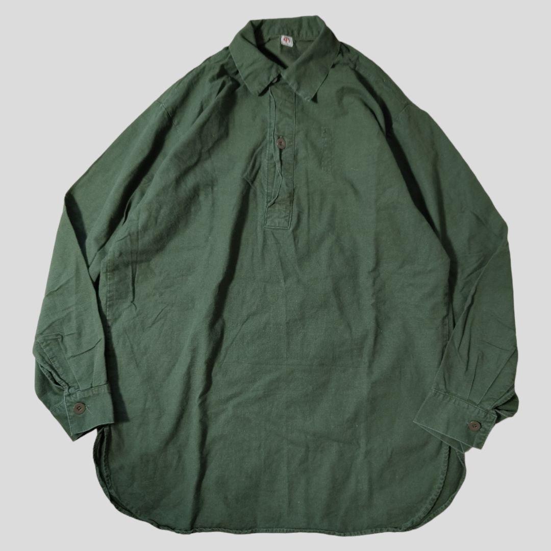 [SWEDISH ARMY] m-55 pullover shirt / L