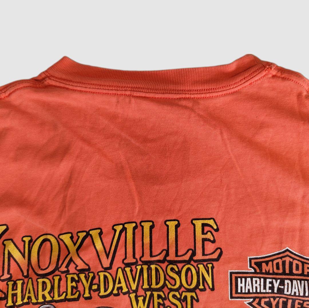 [HARLEY DAVIDSON] print t-shirt , made in USA / XL