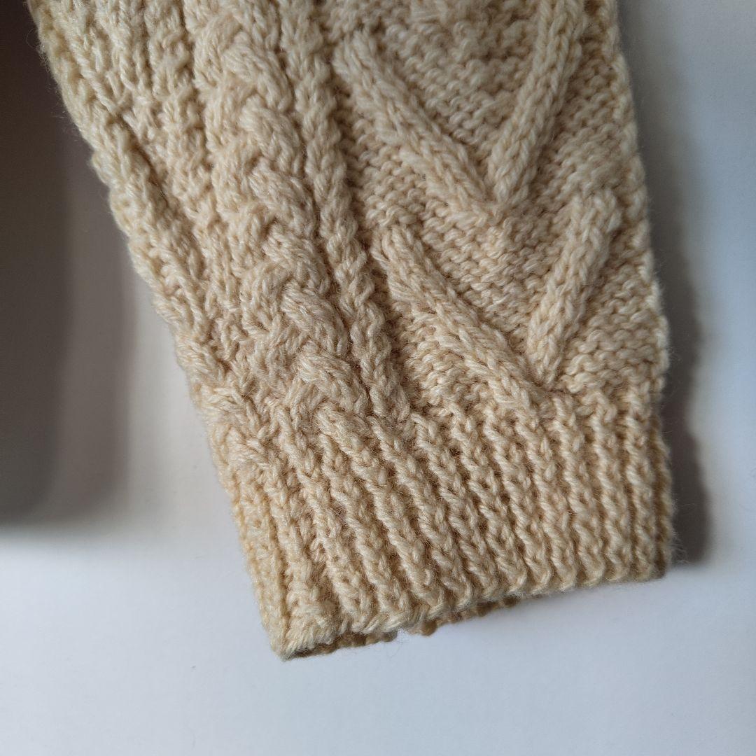 [Elenor Murphy] aran knit cardigan / L