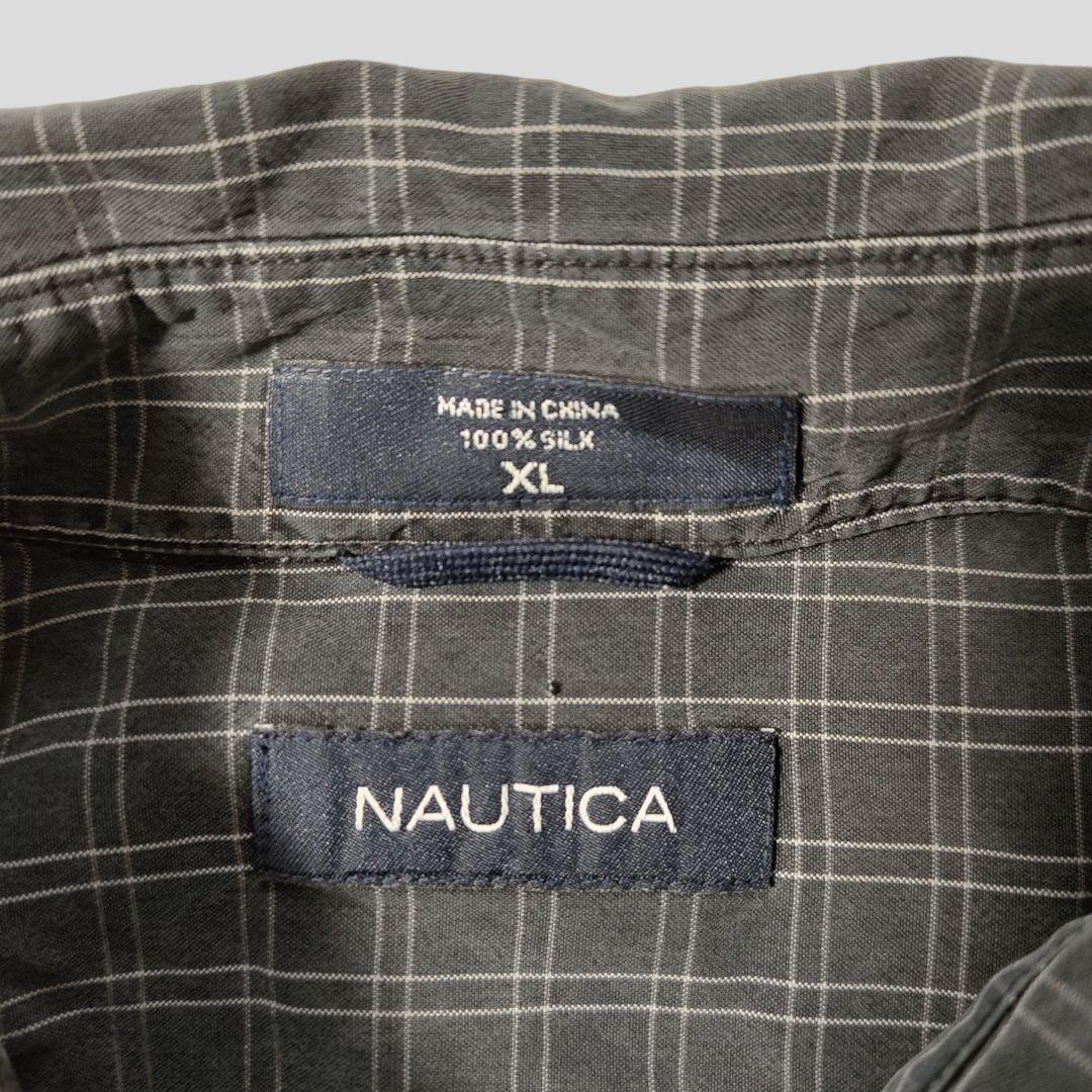 [NAUTICA] half sleeve shirt / XL