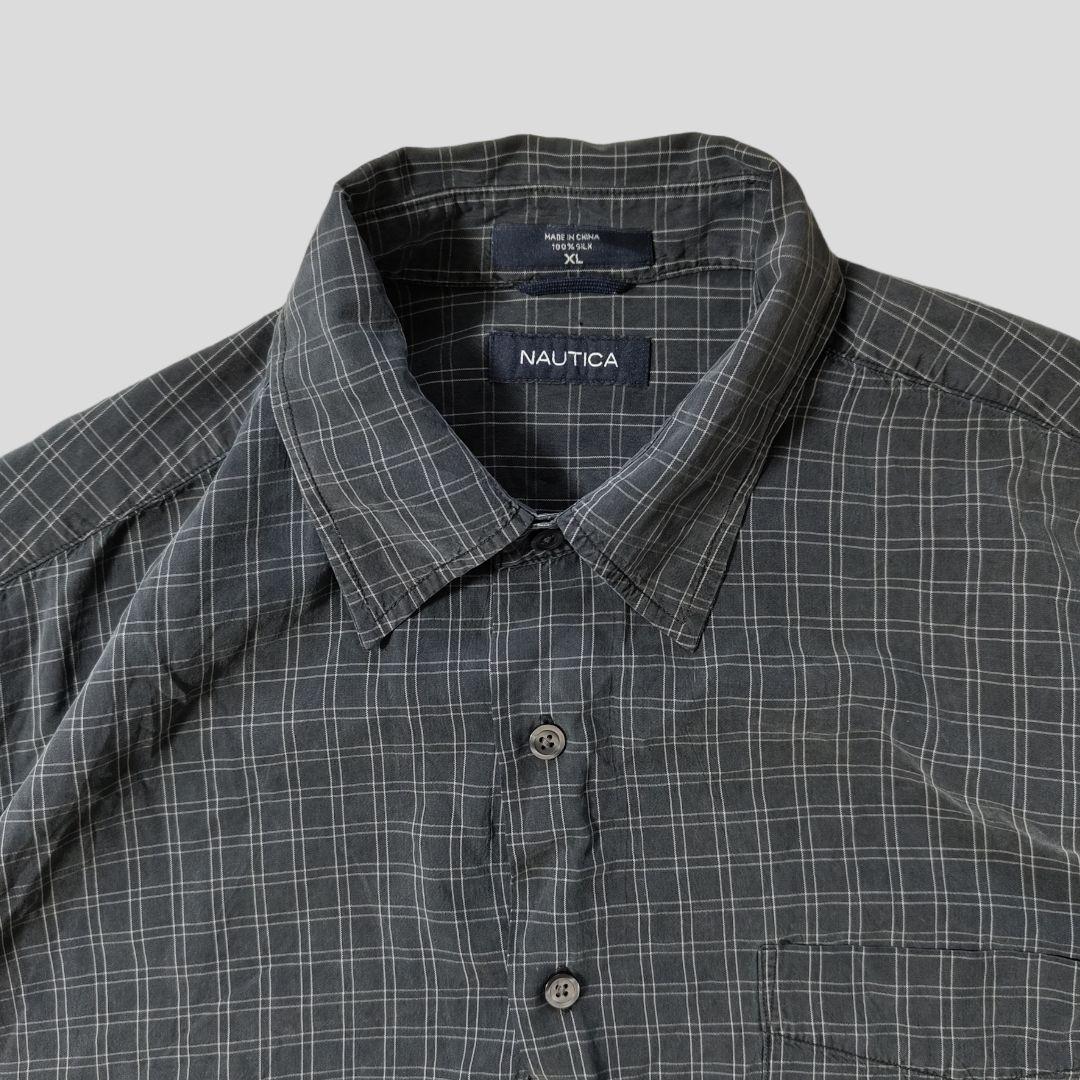 [NAUTICA] half sleeve shirt / XL