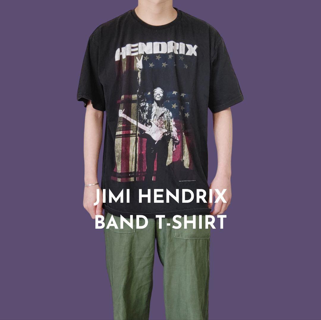 [Jimi Hendorix] band t-shirt / XL