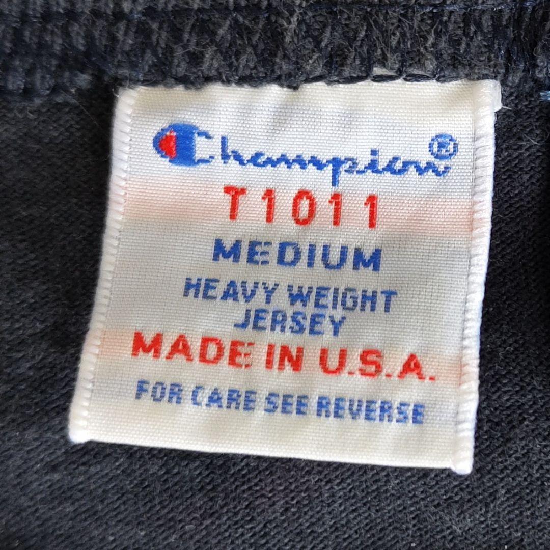 [Champion] print T-shirt -UCLA- , made in USA / M