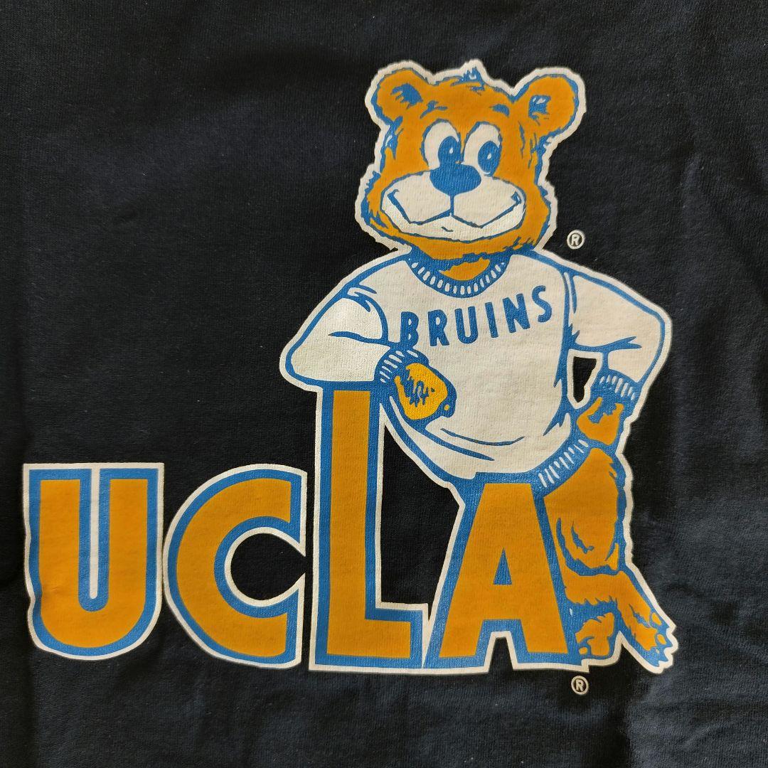 [Champion] print T-shirt -UCLA- , made in USA / M