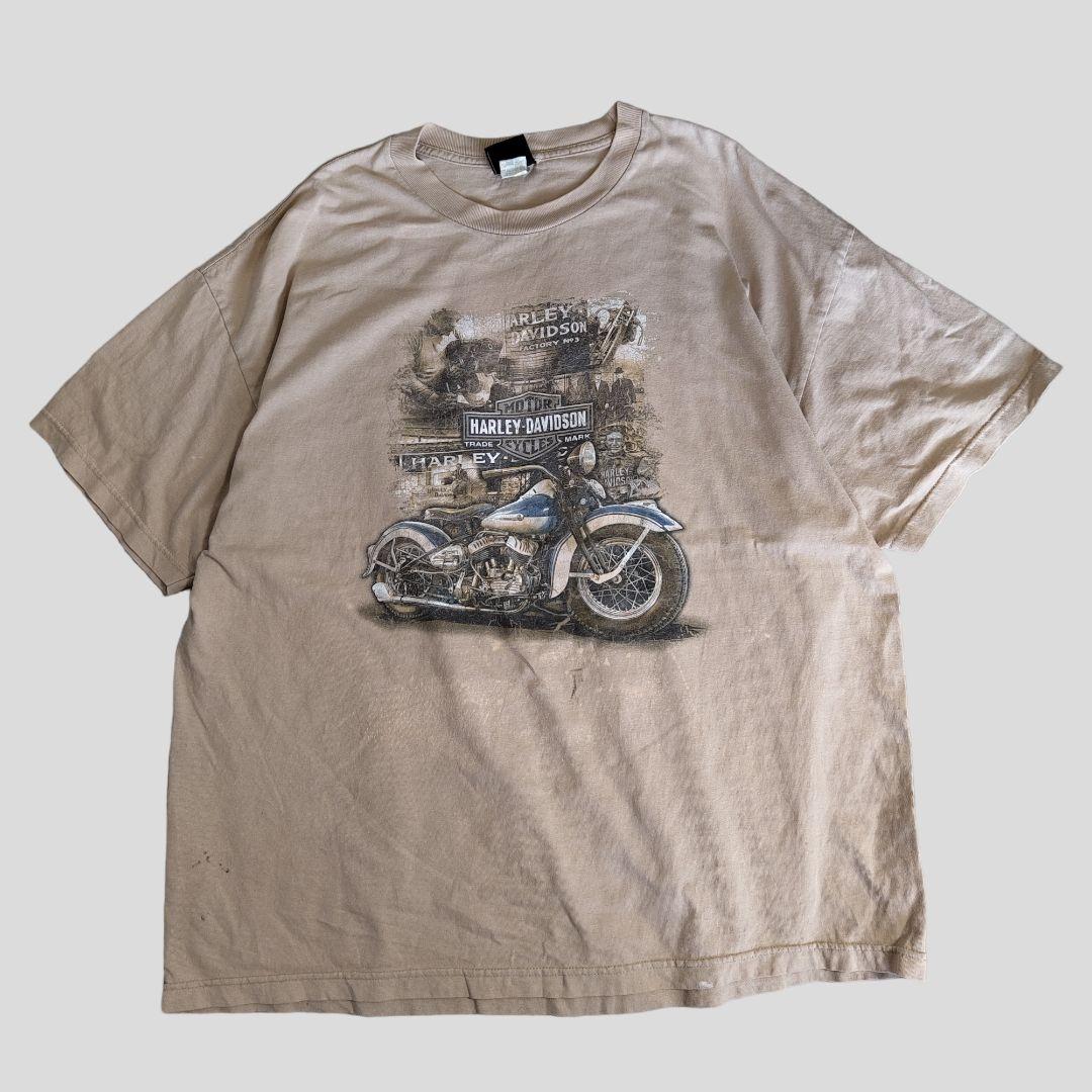 [HARLEY DAVIDSON] print t-shirt / XXL
