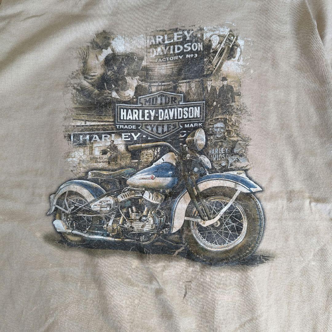 [HARLEY DAVIDSON] print t-shirt / XXL