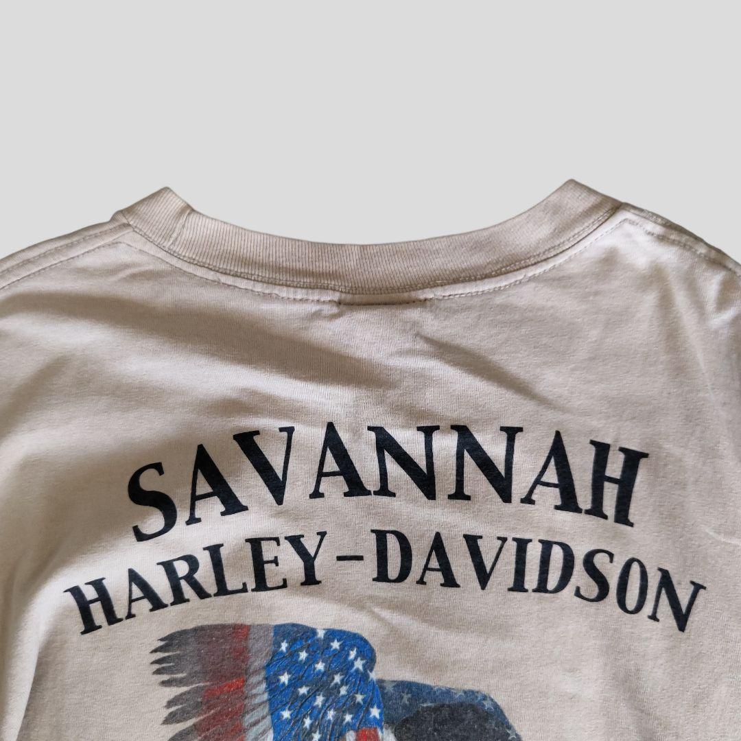 [HARLEY DAVIDSON] print t-shirt / XXL