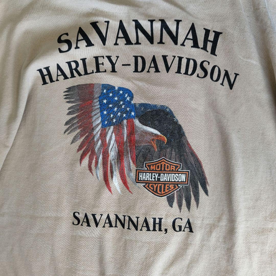 [HARLEY DAVIDSON] print t-shirt / XXL