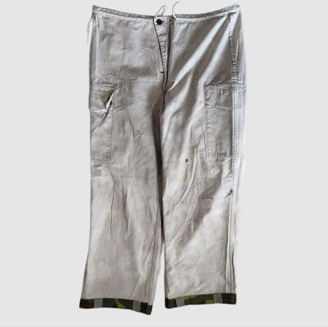 [FINNISH ARMY] M-62 reversible field over pants / 54