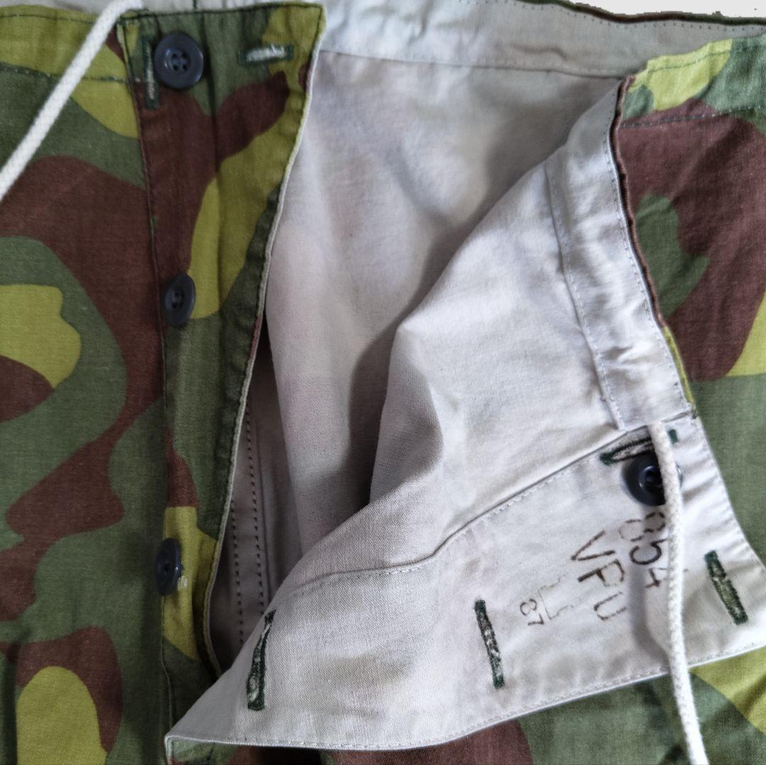 [FINNISH ARMY] M-62 reversible field over pants / 54