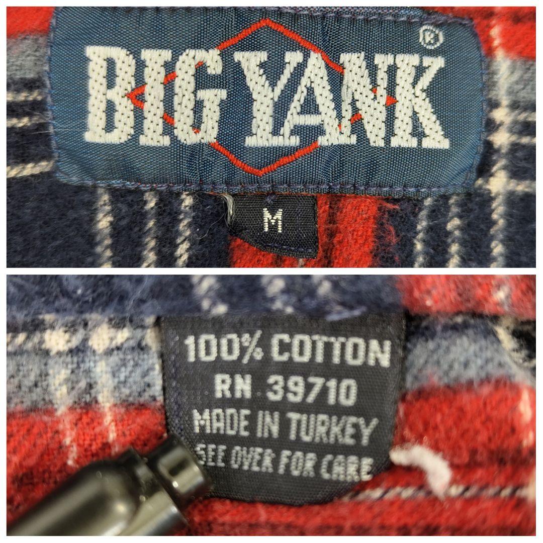 [BIG YANK] flannel check shirt / M