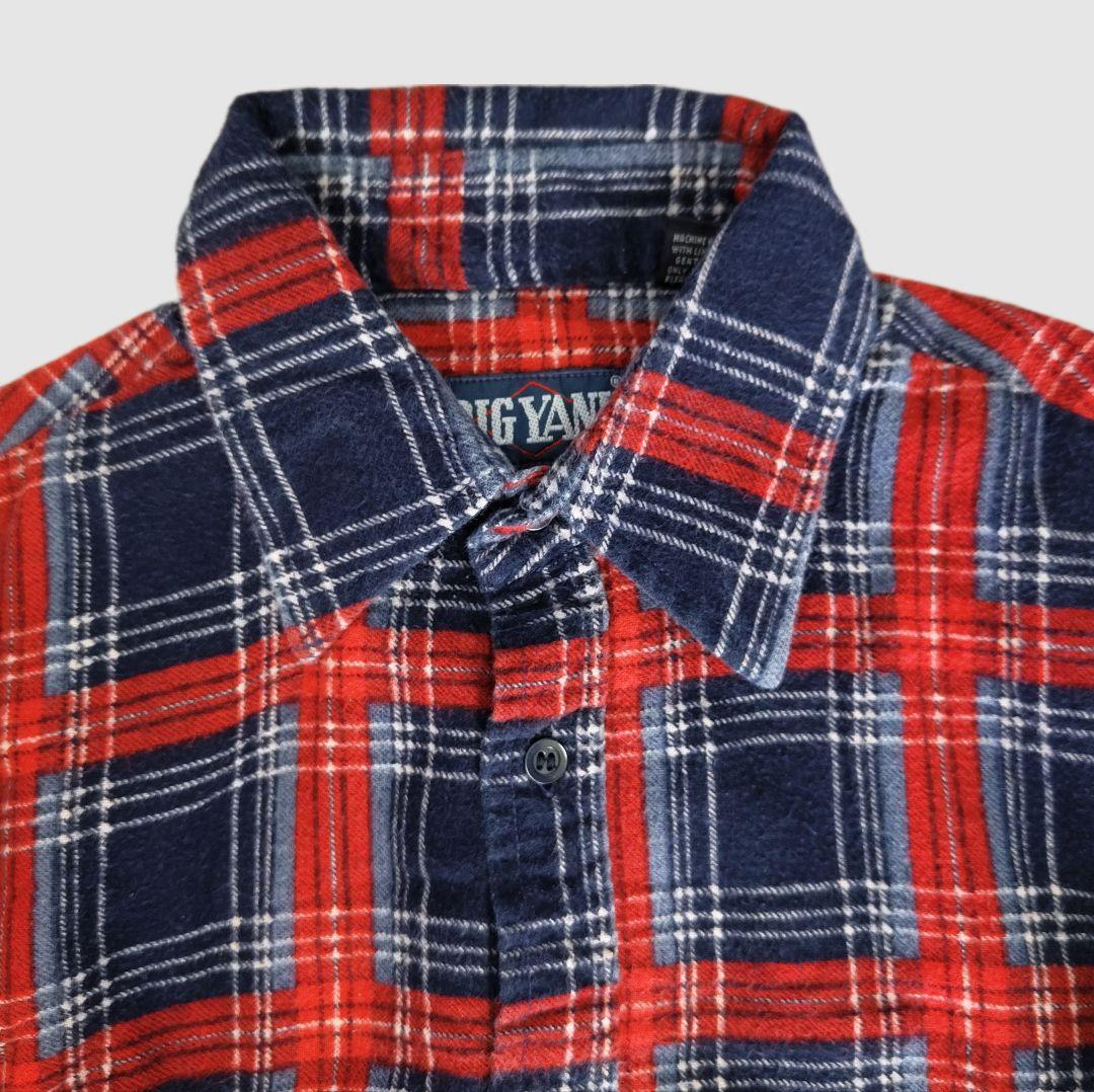 [BIG YANK] flannel check shirt / M
