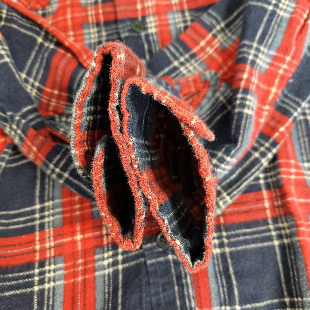 [BIG YANK] flannel check shirt / M