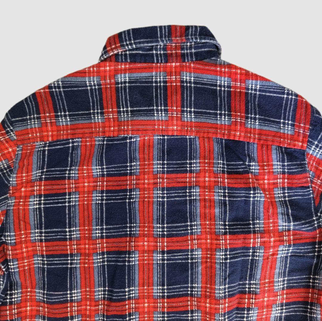 [BIG YANK] flannel check shirt / M