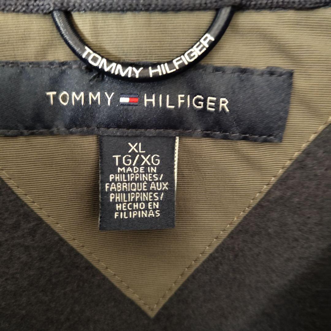 [TOMMY HILFIGER] half zip fleece jacket / XL