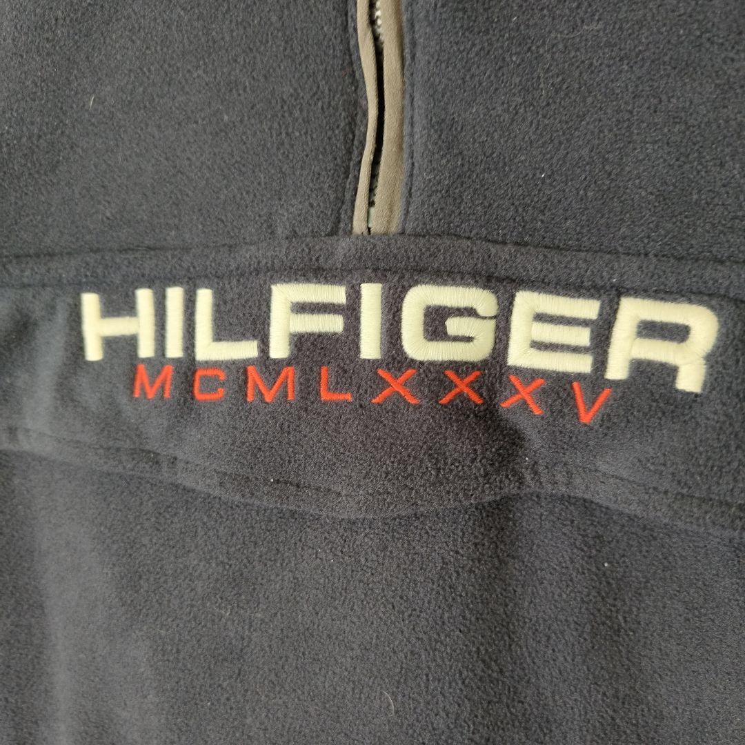 [TOMMY HILFIGER] half zip fleece jacket / XL