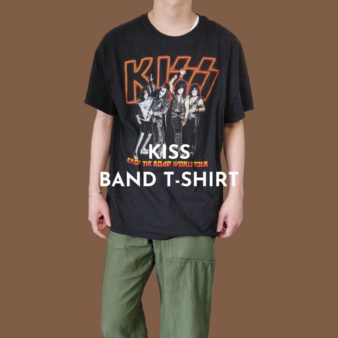 [KISS] band t-shirt / XL