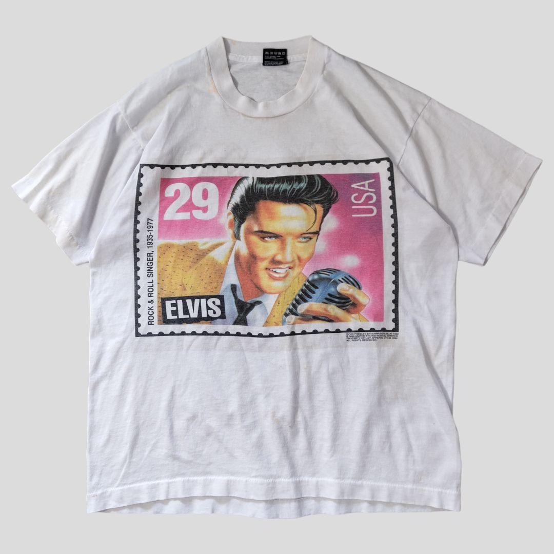 [ELVIS PRESLEY] 90s made in USA , artist t-shirt / L