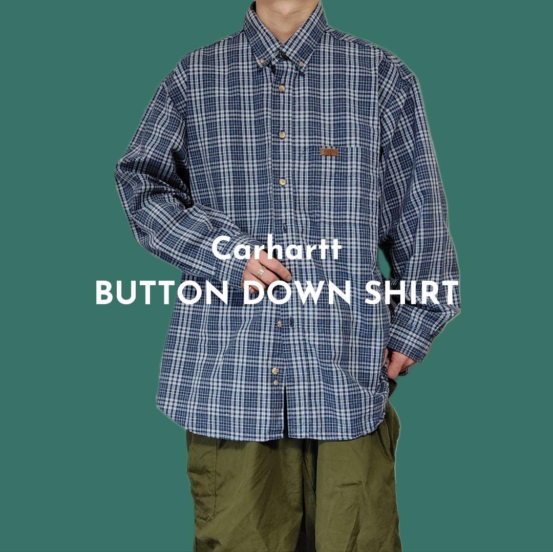 [Carhartt] button down shirt , deadstock / XL